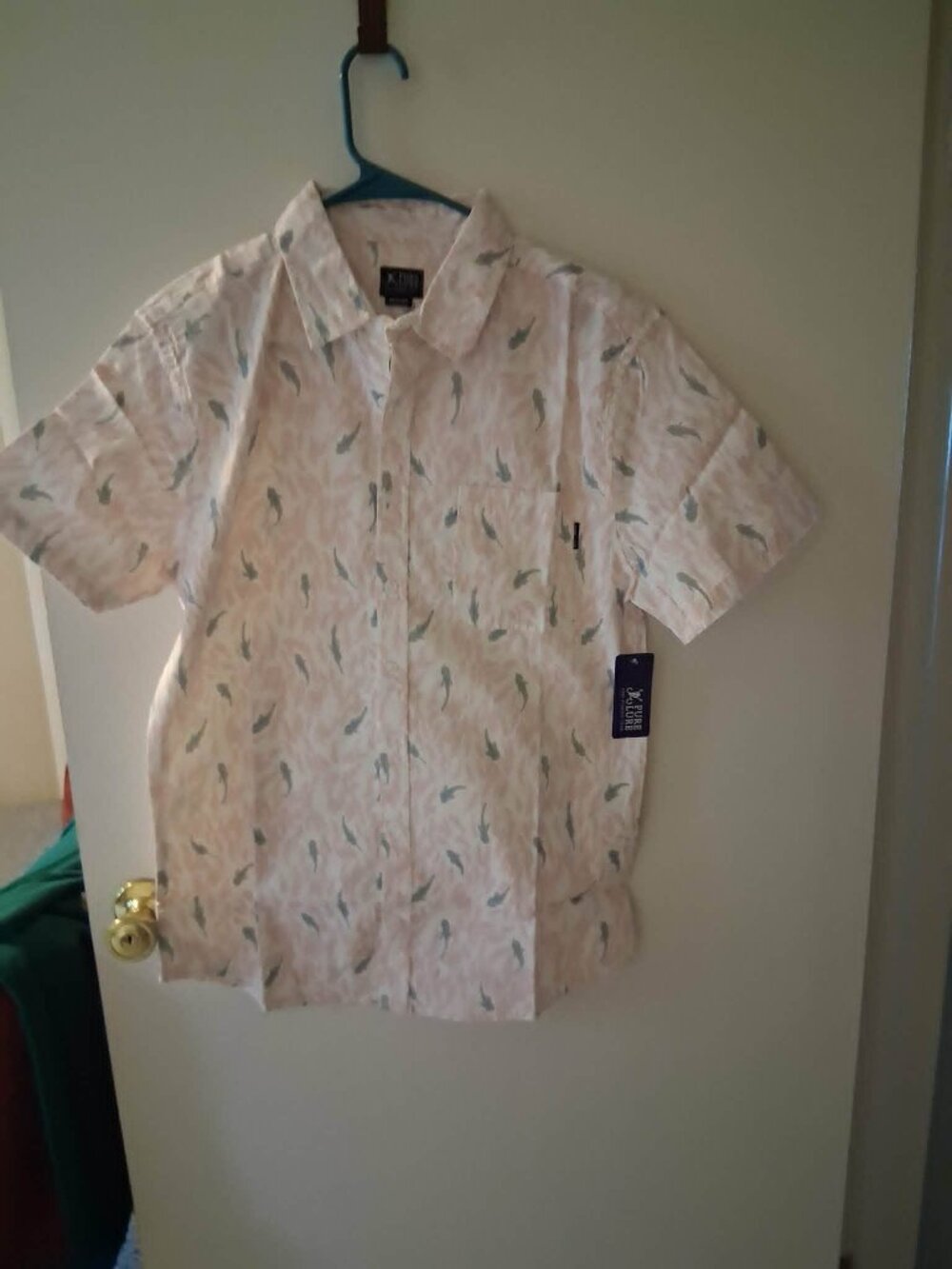 Men's Pure Lure Reel Fishing Gear shirt